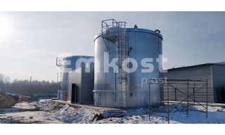 Резервуар стальной вертикальный РВС 100 м3 - фото 1