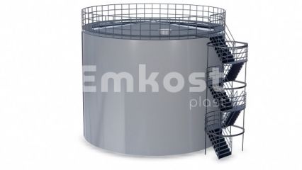 Резервуар стальной вертикальный РВС-1500 м3