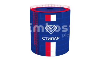 Резервуар вертикальный стальной РВС 300 м3 - фото 1