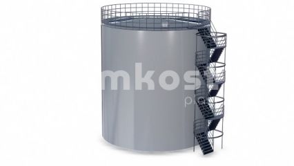 Резервуар стальной вертикальный РВС-700 м3