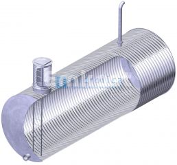 Металлический резервуар Tank Water Spirel 80 м3
