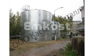 Резервуар стальной вертикальный РВС 1000 м3 - фото 1