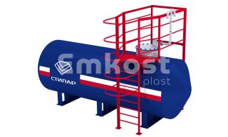 Резервуар горизонтальный стальной РГС 100 м3 - фото 1
